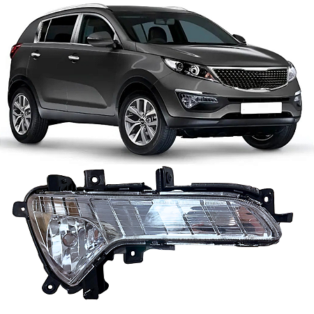 Farol Milha Auxiliar Lado Direito Passageiro Sportage 2014 2015 2016 922023w200