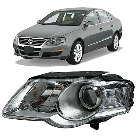 Farol Dianteiro Motorista Vw Passat 2006 2007 2008 2009 2010 3C0941005M