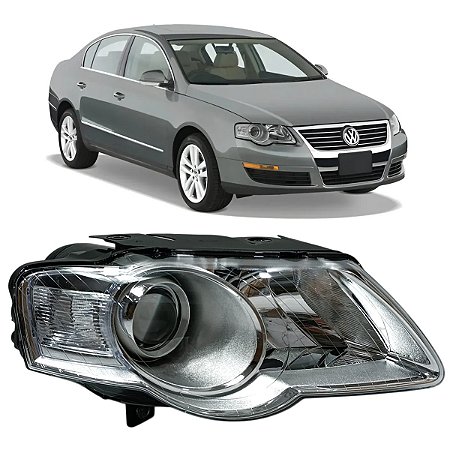 Farol Dianteiro Direito Passat 2006 2007 2008 2009 2010 3C0941006M