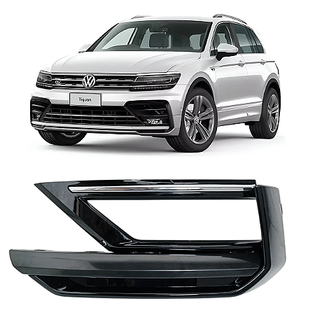 Grade Moldura Milha Volkswagen Tiguan Motorista 2018 2019 2020 2021 5NA853665E 5NA853101D