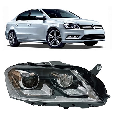 Farol Direito Dianteiro Vw Passat 2011 2012 2013 2014 2015 3AB941754