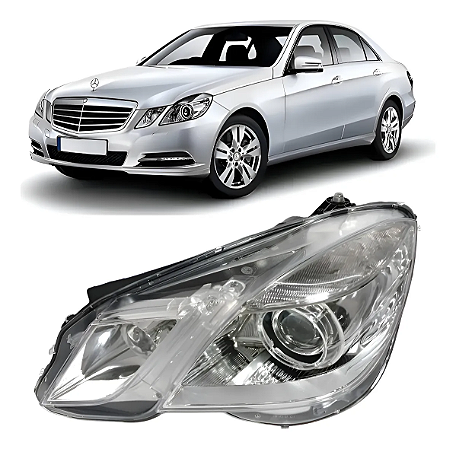 Farol Xenon Led Motorista Mercedes E250 E350 2009 2010 2011 2012 2013 A2128200939