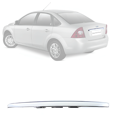 Friso Cromado Porta Malas Focus Sedan 2009 2010 2012 2013 8M51F43400AB