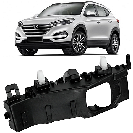 Suporte Guia Parachoque New Tucson 2018 2019 2020 2021 2022 2023 2024 2025 Esquerdo