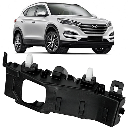 Suporte Guia Parachoque New Tucson 2018 2019 2020 2021 2022 2023 2024 2025 Direito