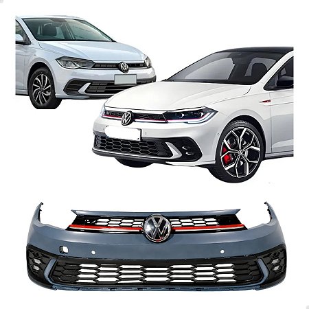 Parachoque Grades LED Milha Completo Polo Gts 2023 2025 Kit