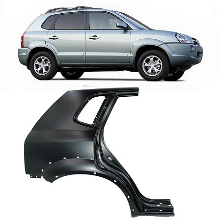 Retalho Folha Lateral Tucson 2005 2006 2007 2009 2010 2011 2012 2013 2014 2015 2016 Direita