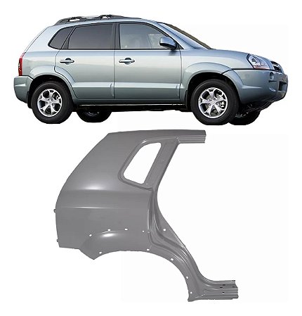 Retalho Folha Lateral Tucson 2005 2006 2007 2009 2010 2011 2012 2013 2014 2015 2016 Direita