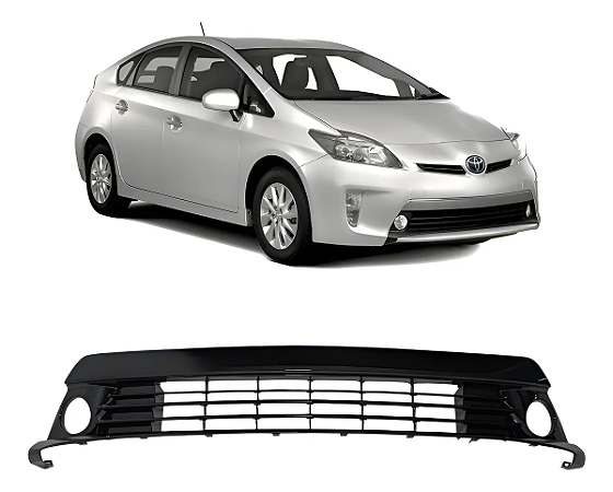 Grade Inferior Dianteira Black Piano Toyota Prius 2013 2014 2015 53102-47020