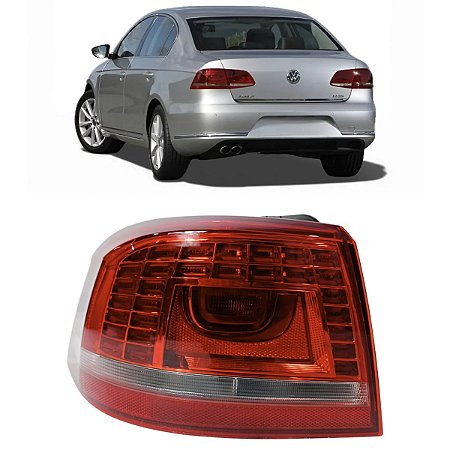 Lanterna Lado Esquerdo Passat Sedan 2011 2012 2013 2014 2015 3AE945207B