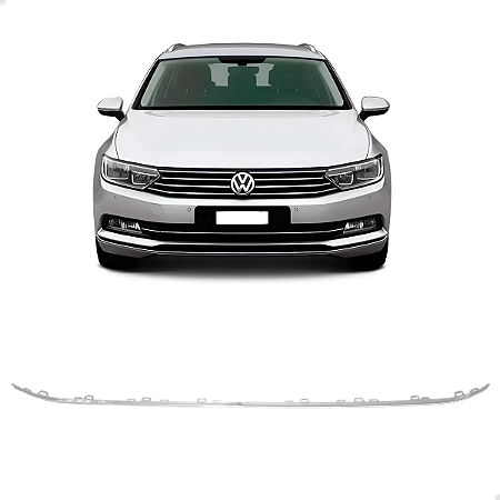 Friso Inferior Parachoque Dianteiro Passat 2016 2017 2018 2019 3G0853245