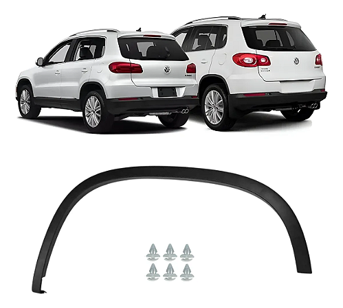 Alargador Paralama Motorista Traseiro Tiguan 2008 2009 2010 2011 2012 2013 2014 2015 2016 2017 5N7854819