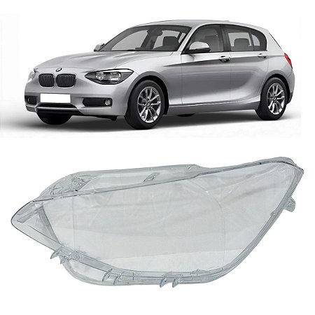 Lente Do Farol Esquerdo Motorista Bmw 118i 2011 2012 2013 2014 2015