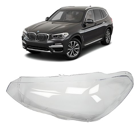 Lente Do Farol Lado Esquerdo Motorista Bmw X3 X4 2019 2020 2021