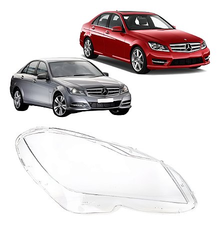 Lente Farol Direito Passageiro Mercedes C180 C200 C300 2011 2012 2013 2014 A2048203539R