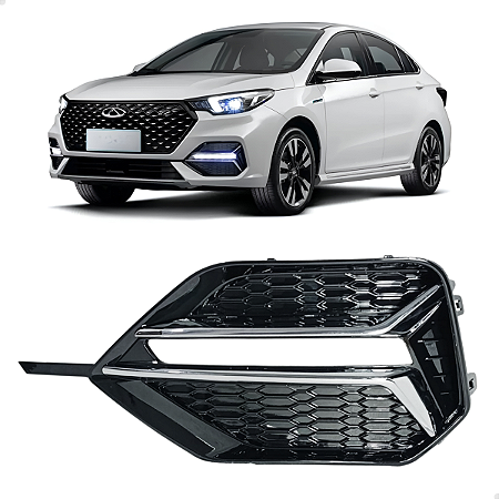 Grade Milha Friso Cromado Arrizo 6 Pro 2021 2022 2023 2024 2025 Esquerdo 602001529AA, 602002636AA