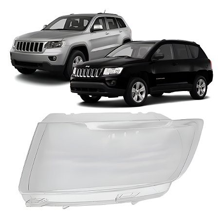Lente Farol Esquerdo Grand Cherokee Compass 2011 2012 2013 2014 2015 K55079409AK