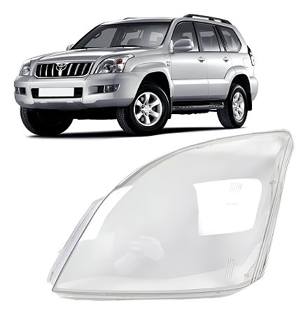 Lente Farol Esquerdo Toyota Land Cruiser Prado 2003 2004 2005 2006 2007 2008 36598745