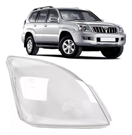 Lente Farol Passageiro Toyota Land Cruiser Prado 2003 2004 2005 2006 2007 2008 36598745