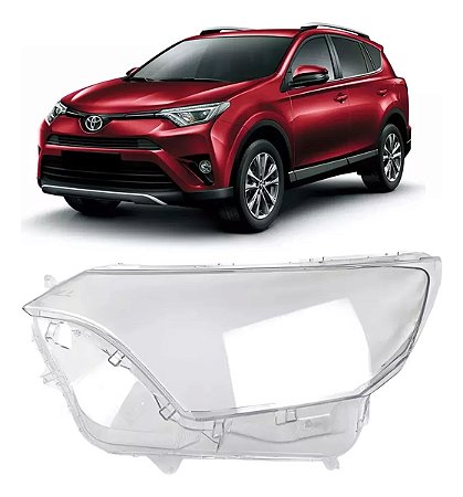 Lente Do Farol Esquerdo Toyota Rav4 2016 2017 2018 811500R080