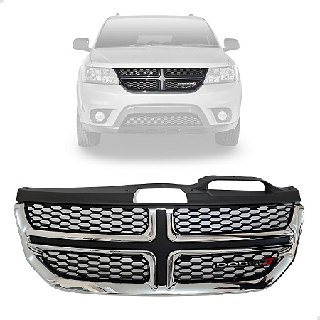 Grade Dianteira Cromada Dodge Journey 2012 2013 2014 2015 2016 2017 2018 1SU84SZOAC