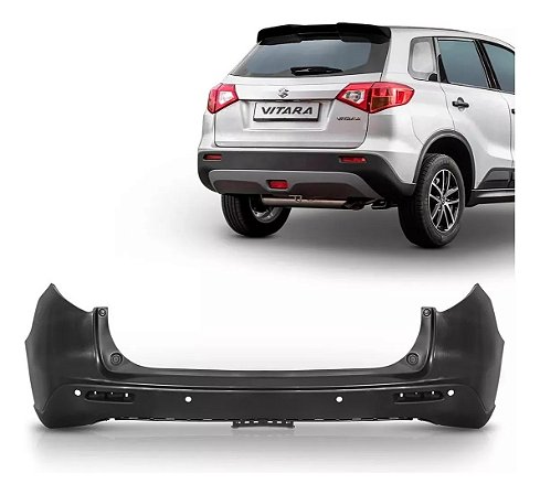 Parachoque Traseiro Suzuki Vitara 2016 2017 2018 2019 2020