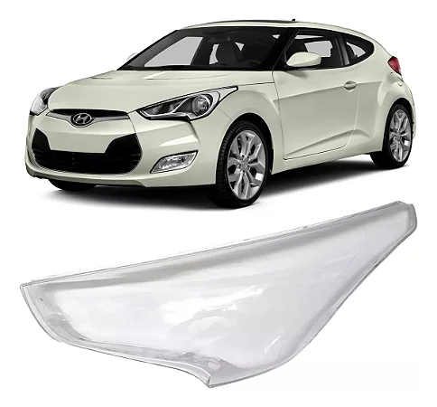 Lente Do Farol Lado Esquerdo Veloster 2011 2012 2013 921012V010