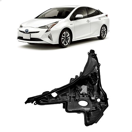 Carcaça Farol Dianteiro Toyota Prius 2016 2017 2018 Esquerdo Motoista 81158547690