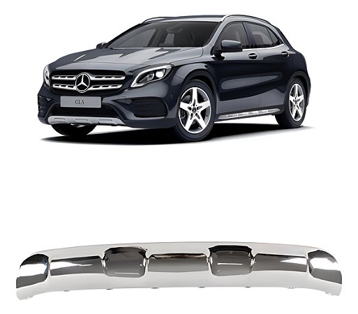 Spoiler Inferior Dianteiro Mercedes Gla 250 Sport 2017 2018 2019 2020