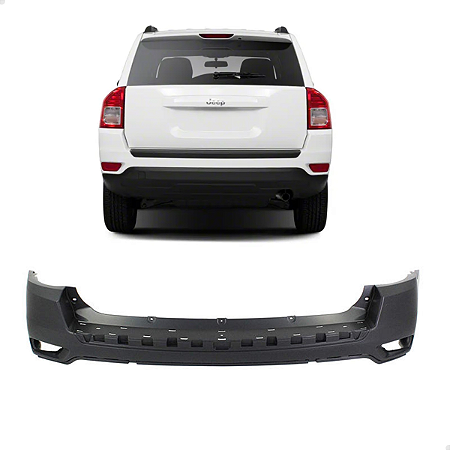 Parachoque Traseiro Compass 2011 2012 2013 2014 2015 68109898ab Novo