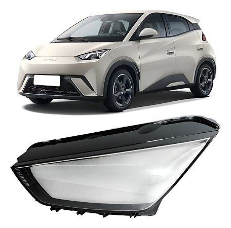 Lente Farol Dianteiro Byd Mini Dolphin 2024 2025 2026 Esquerdo