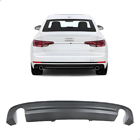 Spoiler Parachoque Traseiro Audi A4 2016 2017 2018 8WD807521A