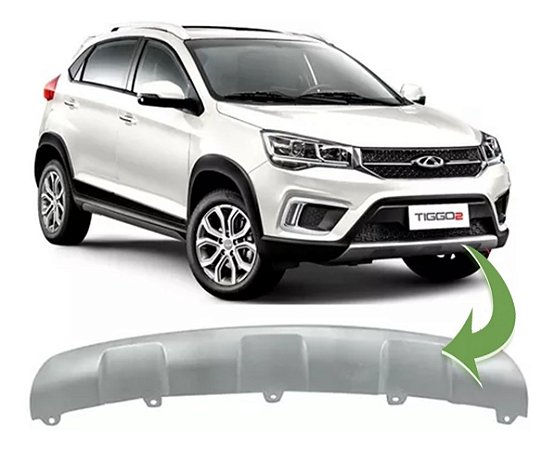 Spoiler Acabamento Inferior Tiggo 2 2018 19 2020 2021
