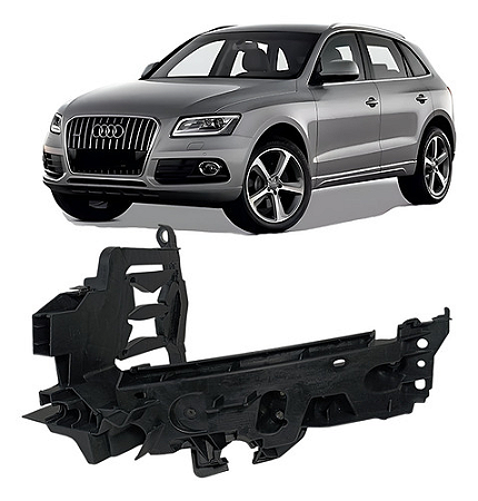 Suporte Guia Farol Audi Q5 2009 2010 2011 2012 2013 2014 2015 2016 Esquerdo Motorista 8R0805607B