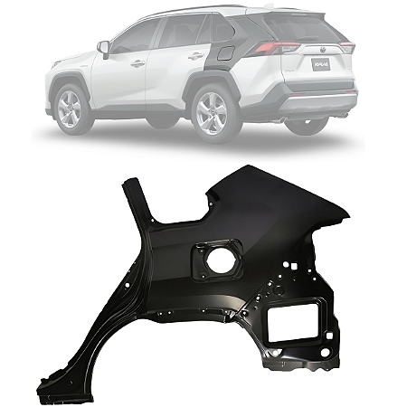 FOLHA RETALHO LATERAL RAV4 2019 2021 2023 2024 2025 ESQUERDO