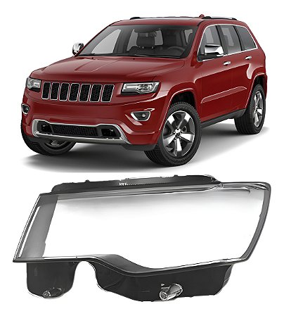 Lente Farol Esquerdo Jeep Grand Cherokee 2014 2015 2016 2017 2018