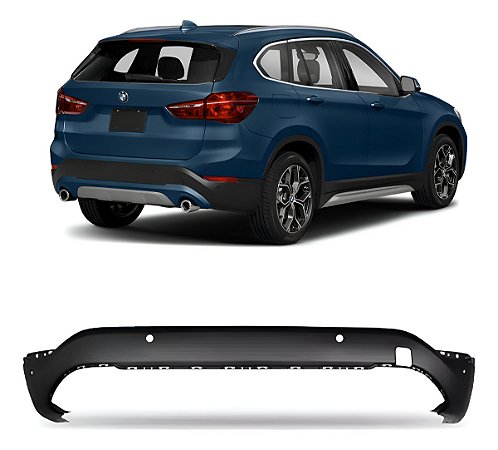 Spoiler Inferior Parachoque Traseiro Bmw F49 X1 2020 2021 2022 51127403392