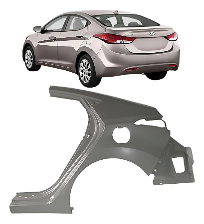 Folha Lateral Traseira Motorista Elantra 2012 2013 2014 2015 2016 715033XC00