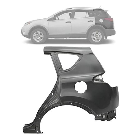 FOLHA RETALHO LATERAL RAV4 2013 2014 2015 2017 2018 ESQUERDO