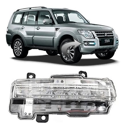 Luz Diurna Led Pajero Full Daylight Neblina Lado Direito 2017 2018 2019 2020 236585336