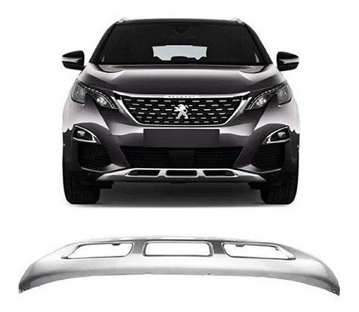 Spoiler Inferior Parachoque Dianteiro 2017 2018 2019 2020 Peugeot 3008