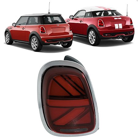 Lanterna LED Mini Cooper John Cooper Works One Roadster 2007 2008 2009 2010 2011 2012 2013 Esquerdo Motorista
