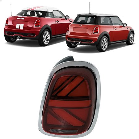 Lanterna LED Mini Cooper John Roadster 2007 2008 2009 2010 2011 2012 2013 Direito Passageiro