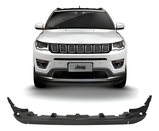 Spoiler Parachoque Dianteiro 2017 2018 2019 2020 2021 Compass