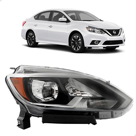 Farol Led Dianteiro Nissan Sentra 2017 2018 2019 2020 Direito Passageiro 260103YU5A