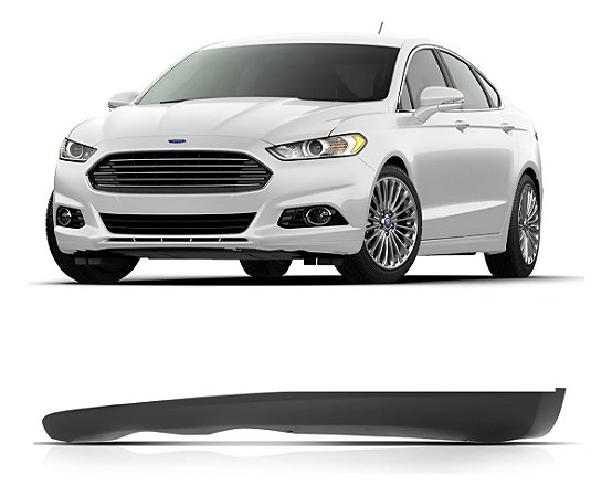 Spoiler Parachoque Dianteiro Lado Esquerdo Motorista Fusion 2013 2014 2015