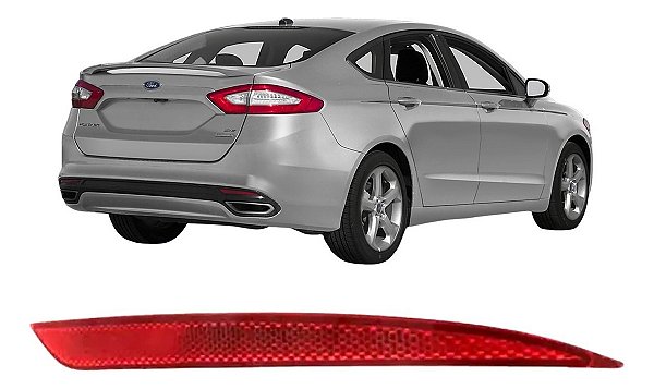 Lanterna Refletor Parachoque Traseiro Fusion 2013 2014 2015 2016 2017 2018 2019 Passageiro
