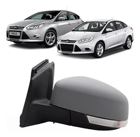 Retrovisor Esquerdo Focus 2014 2015 2016 Elétrico Com Pisca BM51-17683-A