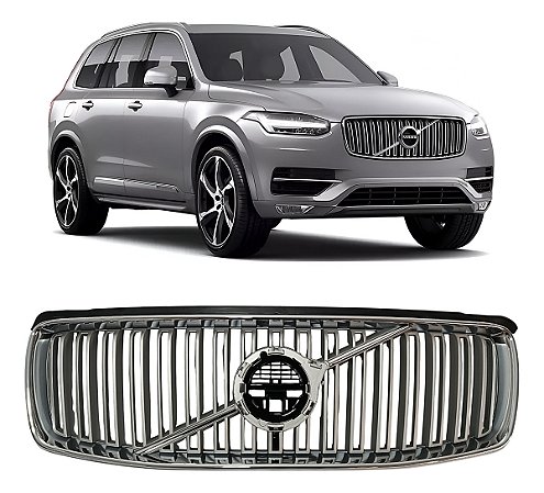 Grade Parachoque Dianteiro Volvo Xc90 D5 T8 T6 2016 2017 2018 2019