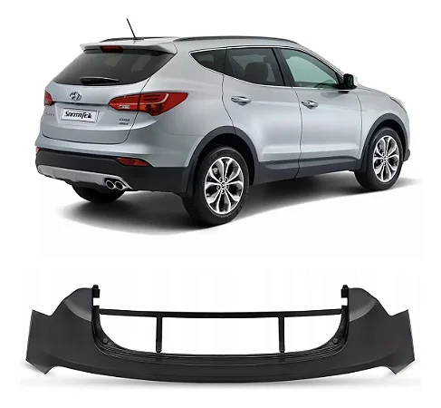 Parachoque Traseiro Santa Fé 2014 2015 2016 Novo 86611-B8000